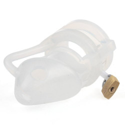 Generique Cage de chasteté Silicone Clear